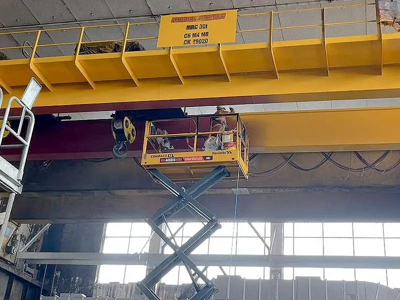 Jotun XP Hardtop applied over NanoPrep on crane